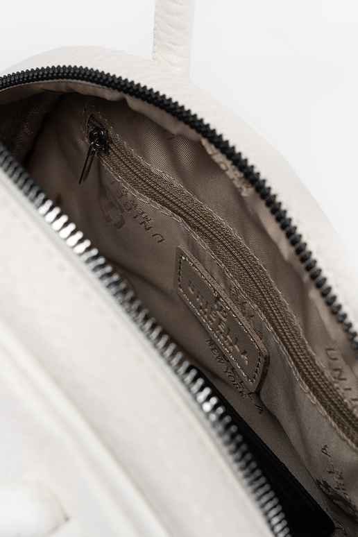 Portefeuille blanc avec anses