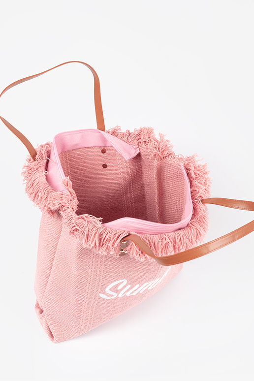 Sac de plage rose