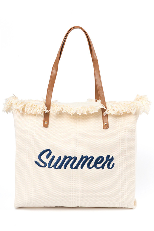 Sac de plage avec inscription « Été »