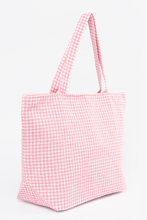 Sac de plage avec motif à carreaux...