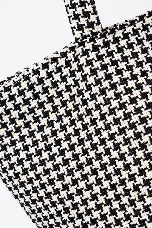 Sac de plage avec motif à carreaux...