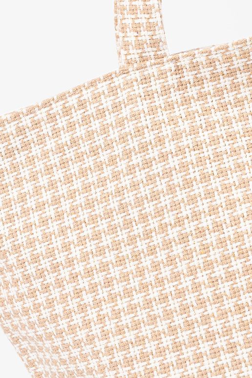 Sac de plage avec motif à carreaux...