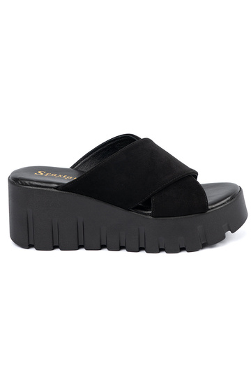 en daim Chaussons femmes...