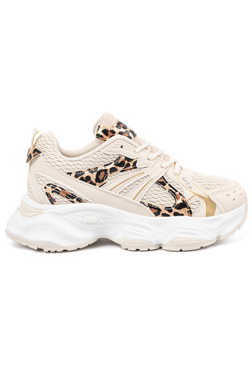 Baskets beiges de style...
