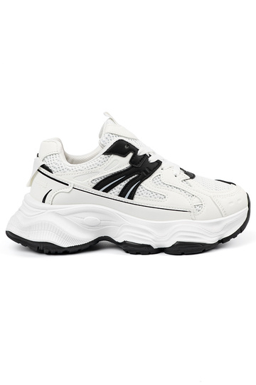 Baskets blanches de style...