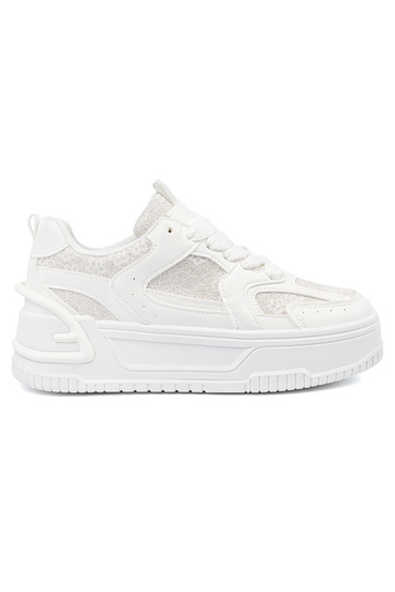 Baskets blanches de style...
