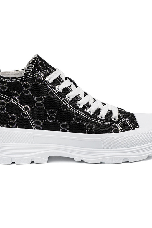 Chaussures noires avec lacets et...