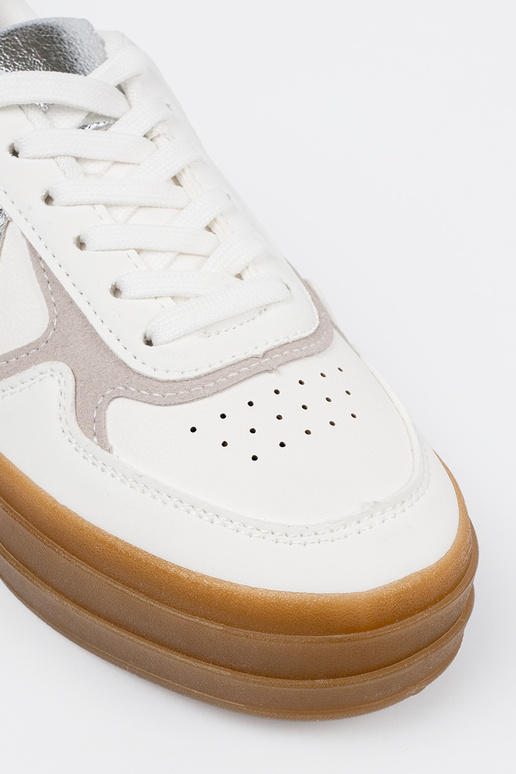 Baskets blanches pour femmes de style...