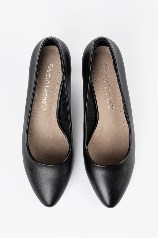 Escarpins classiques noirs, Sergio Leone