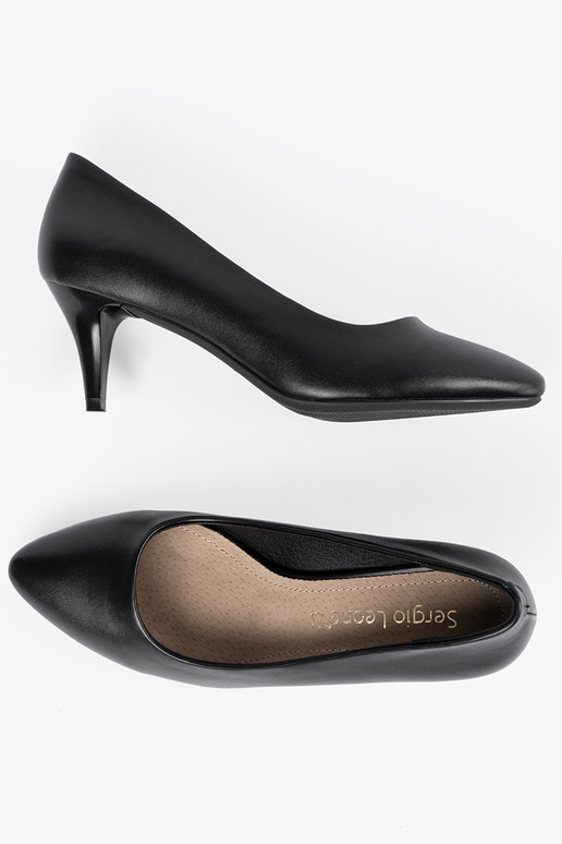 Escarpins classiques noirs, Sergio Leone