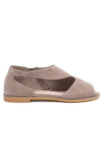 Sandales ajourées à semelle...