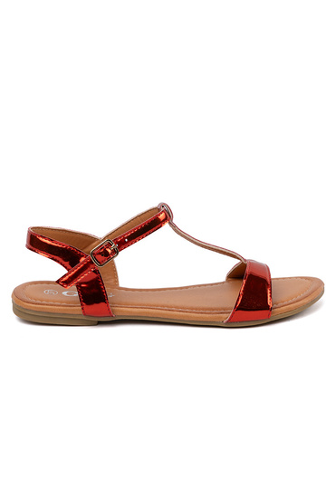 Sandales rouges pour femmes...