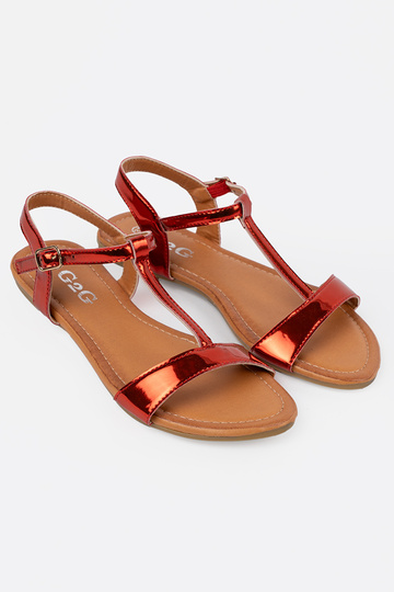 Sandales rouges pour femmes... 2