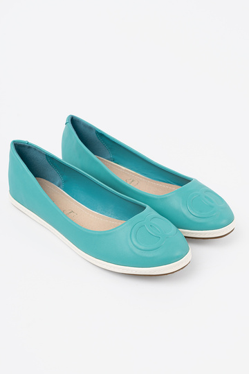Ballerines bleues pour femmes 2