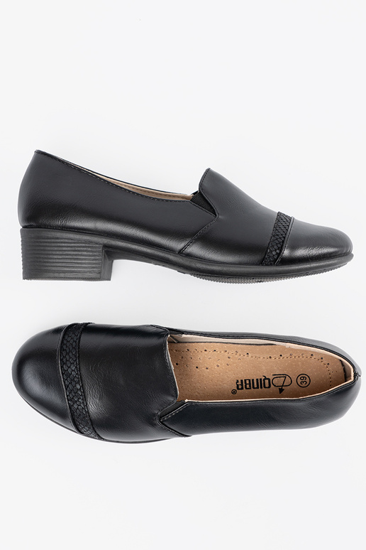 Bottines noires pour femmes à petit...