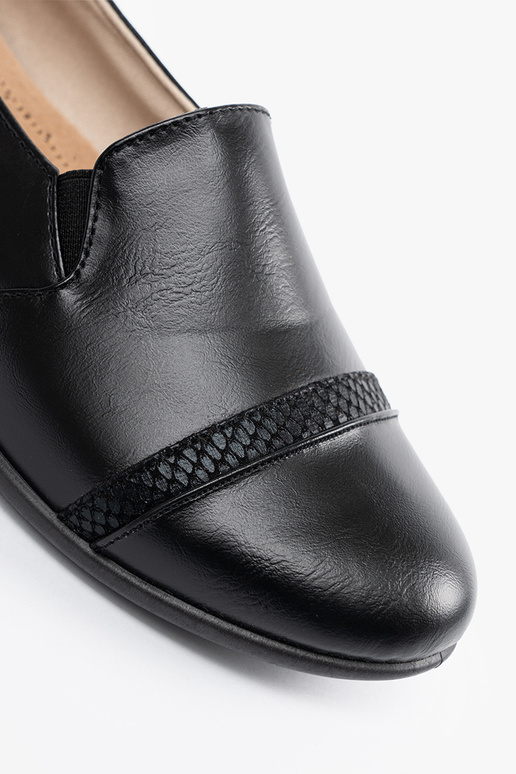 Bottines noires pour femmes à petit...