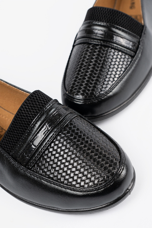 Bottines noires sur plateforme