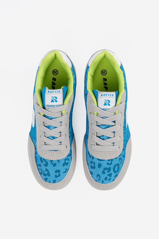 Chaussures modèle baskets À odcieniach bleugo i grisści