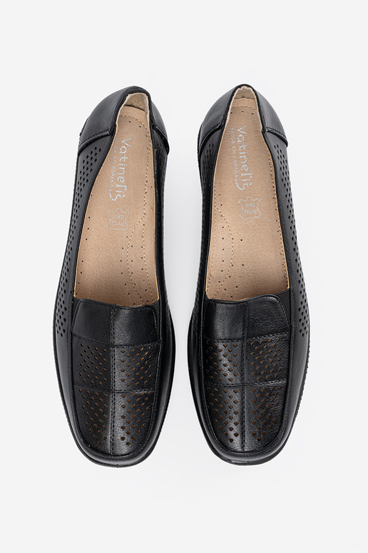 couleur noire ajouré chaussures de femme