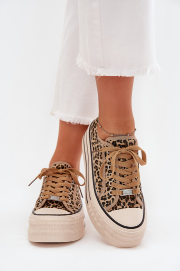 Chaussures de loisirs avec une plateforme avec des motifs en fourrure de léopard Il fautrinae 2