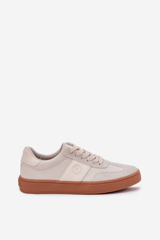Chaussures modèle baskets Féminin Big Star RR274806 beige