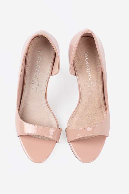 avec effet vernis talons hauts open toe avec effet vernis talons hauts open toe