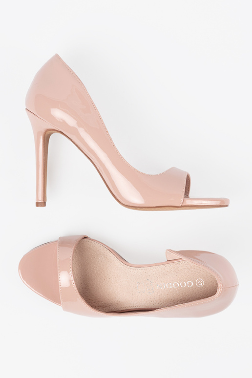 avec effet vernis talons hauts open toe avec effet vernis talons hauts open toe