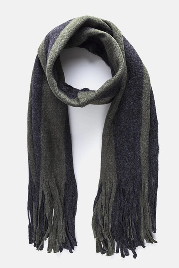 Écharpe verte-grise avec... 2