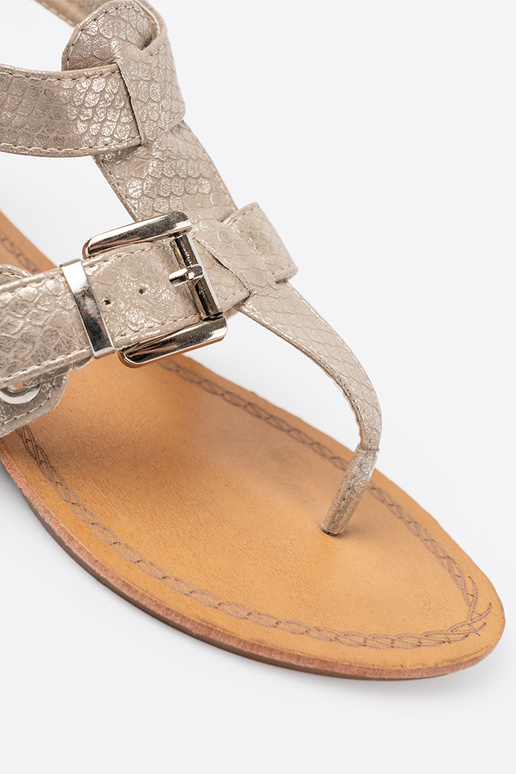 couleur ivoire des sandales z motyÀem ÀężoÀym