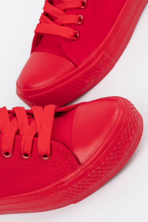 couleur rouge Chaussures de femme