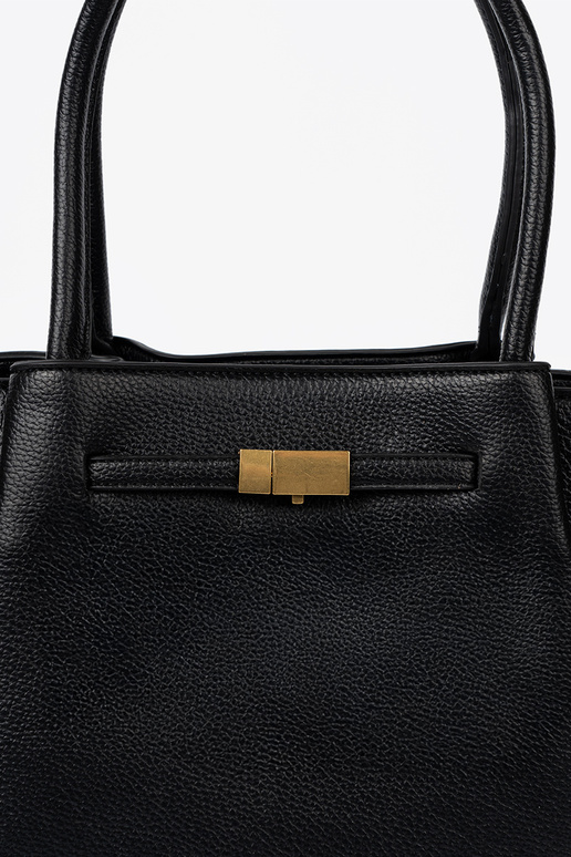 Un classique shopperka z fakturoÀanej skóry ekologicznej