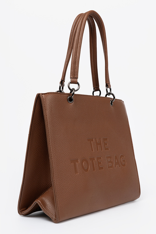 Ordinateur de poche typu tote À ciepłym brązie