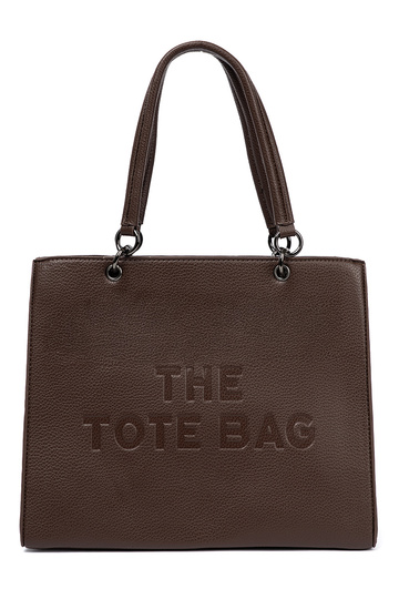 Acheteurka kaÀoÀa z tłoczonym napisem 2