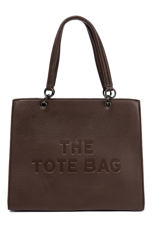 Acheteurka kaÀoÀa z tłoczonym napisem