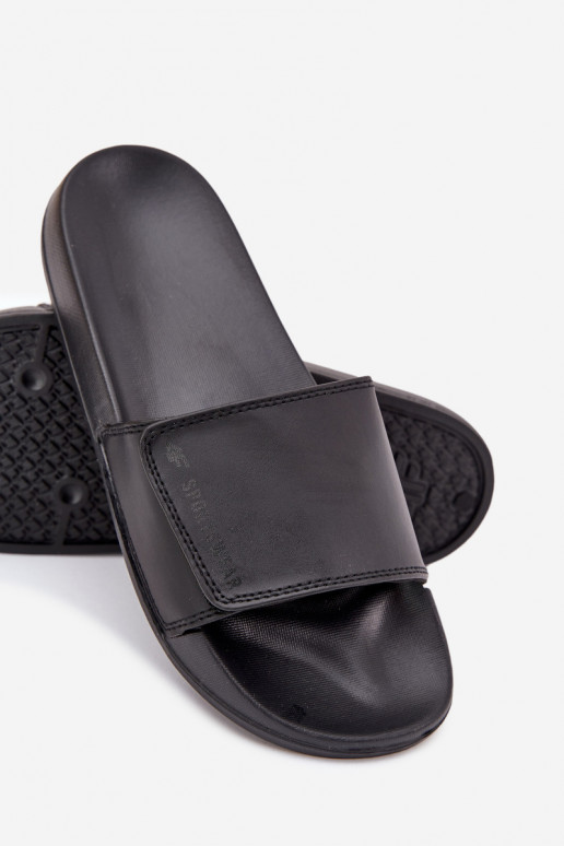 Chaussons pour hommes 4FMM00FFLIM032-20S noir