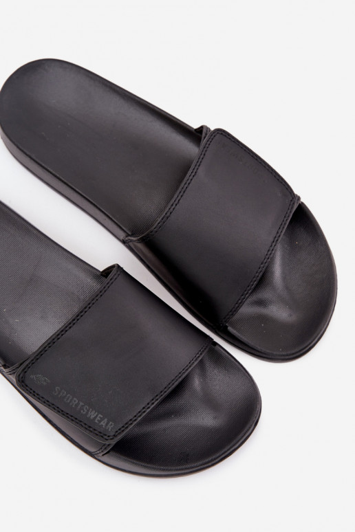 Chaussons pour hommes 4FMM00FFLIM032-20S noir