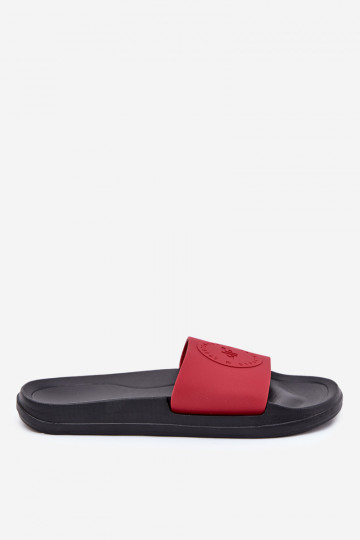 pour homme Chaussons 4FMM00FFLIM047A-62S couleur rouge 2
