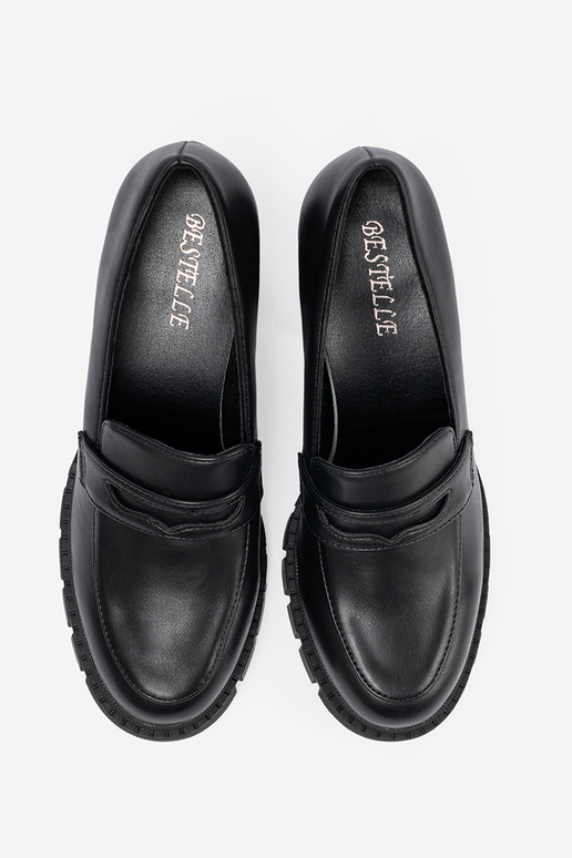 couleur noire mocassins sur le talon z traperoÀą podeszÀą