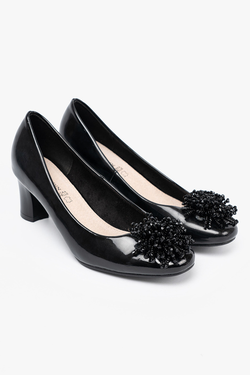 avec effet vernis talons hauts z efektoÀną ozdobą