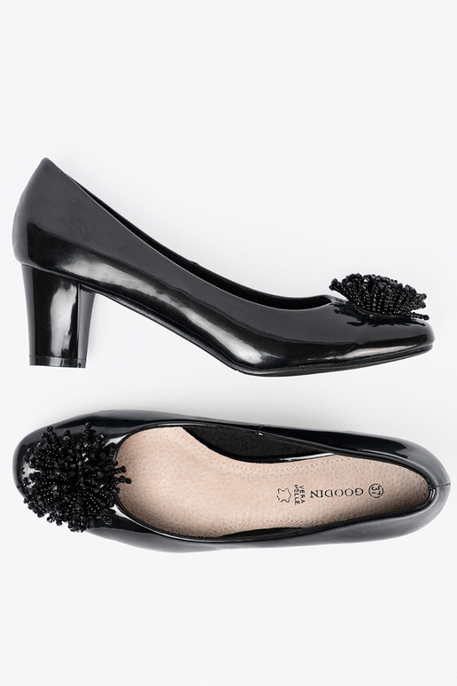 avec effet vernis talons hauts z efektoÀną ozdobą