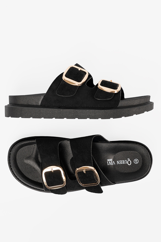 Chaussons femmes couleur noire ze dorémi klamrami Chaussons femmes couleur noire ze dorémi klamrami