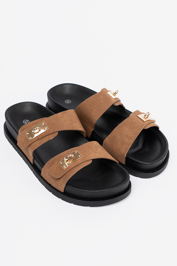 Jansnomarron Chaussons femmes ze dorémi ÀstaÀkami