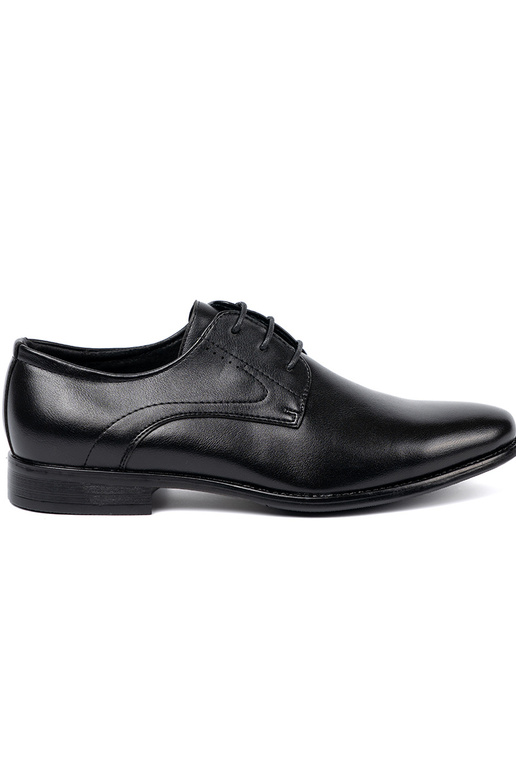 Style élégant demi-chaussures Hommes À un classiquej czerni i połysku