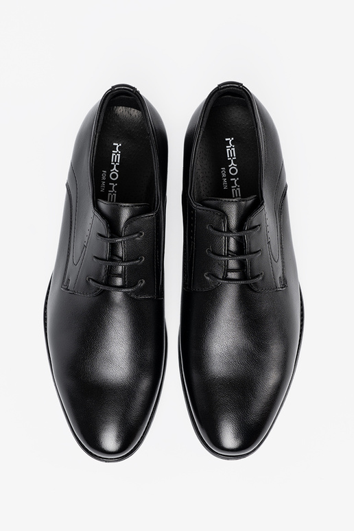 Style élégant demi-chaussures Hommes À un classiquej czerni i połysku
