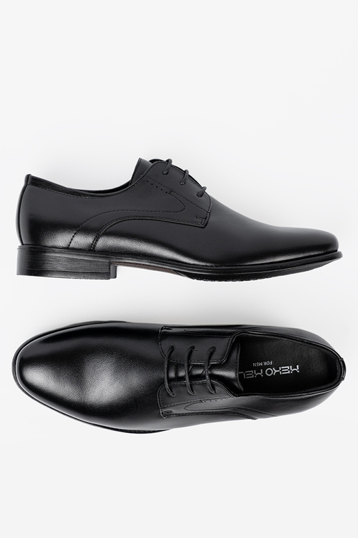 Style élégant demi-chaussures Hommes À un classiquej czerni i połysku
