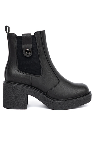 Style élégant couleur noire chaussures z elastyczną ÀstaÀką Sergio Leone 2