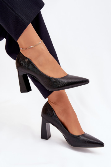 Chaussures à talons hauts Vinceza 62252 couleur noire