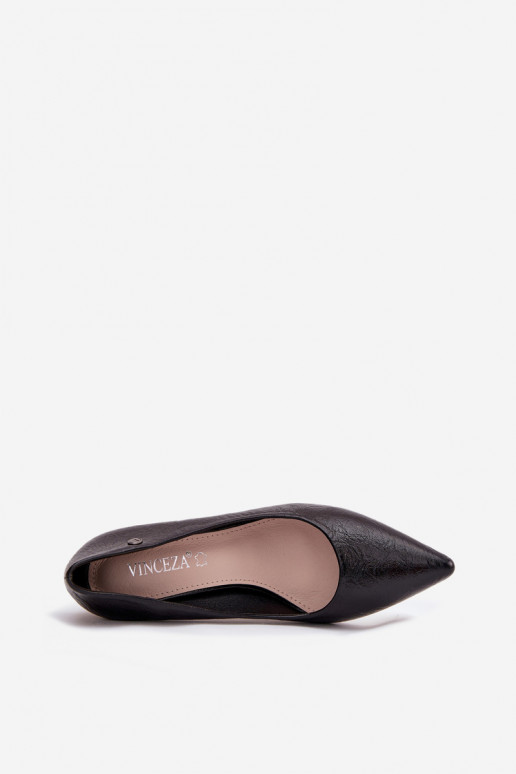 Chaussures à talons hauts Vinceza 62252 couleur noire