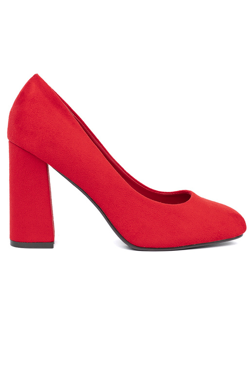 Modèle classique Rouge talons hauts z zaokrąglonym noskiem Modèle classique Rouge talons hauts z zaokrąglonym noskiem