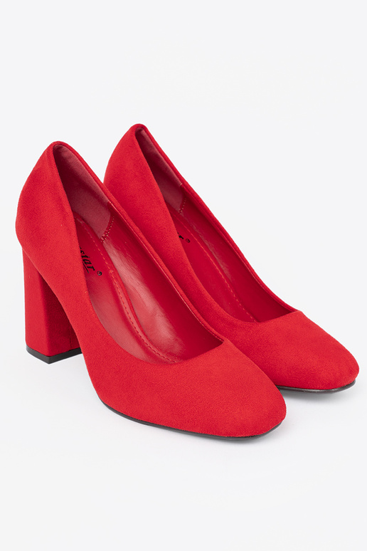 Modèle classique Rouge talons hauts z zaokrąglonym noskiem Modèle classique Rouge talons hauts z zaokrąglonym noskiem